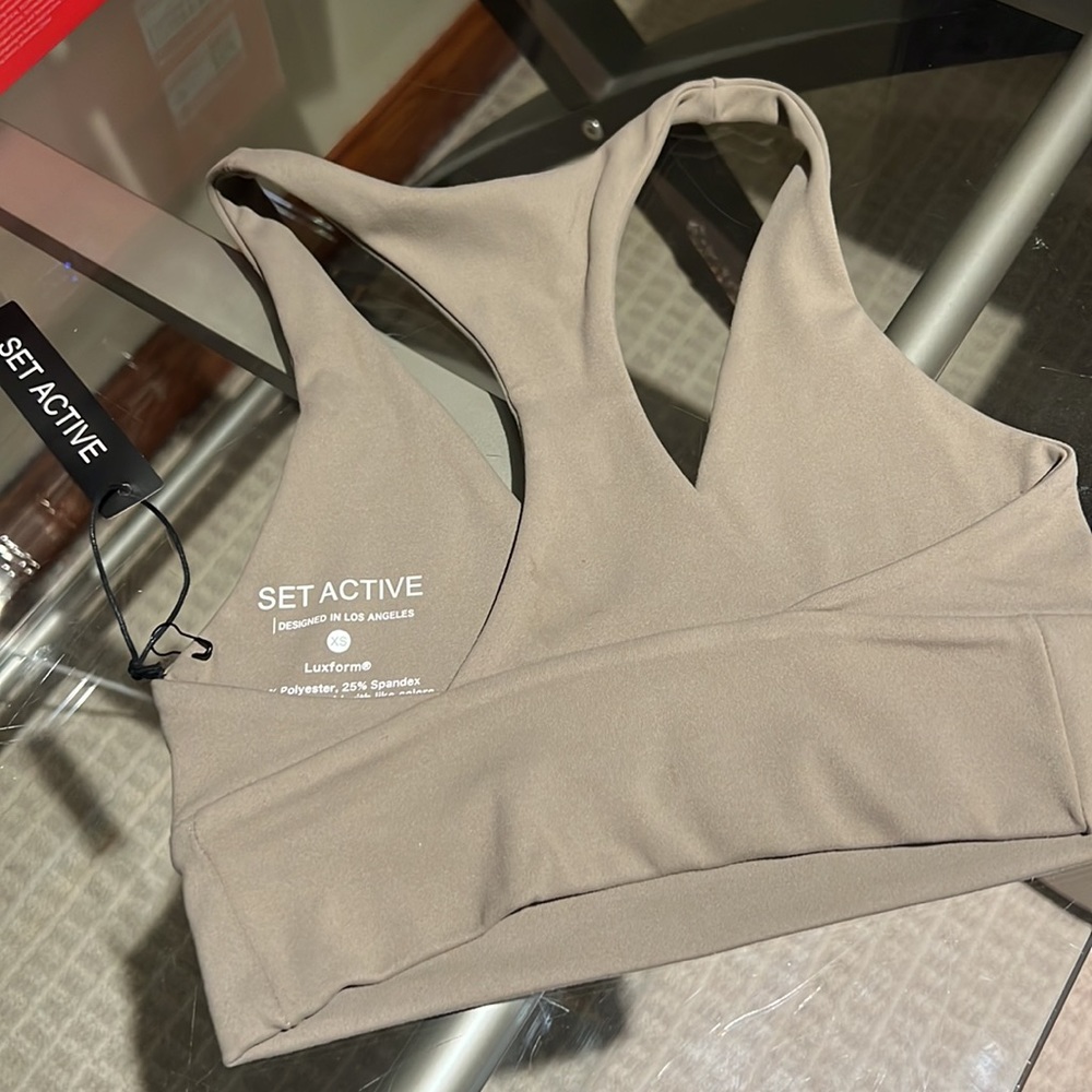 Set Active Racer V Bra - Picture 4 of 4